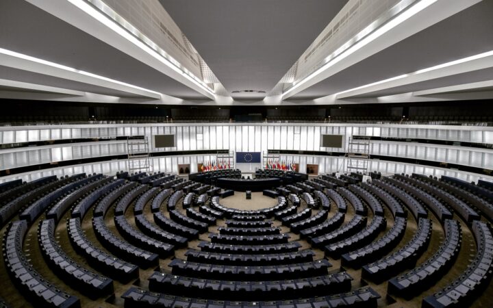 Photographie d'un hémicycle ONU