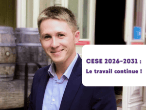 CESE 2026-2031 : Le travail continue !