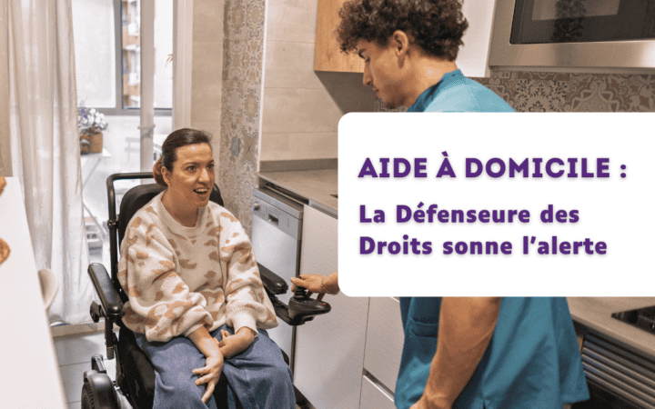 Aide à domicile : La Défenseure des Droits sonne l'alerte